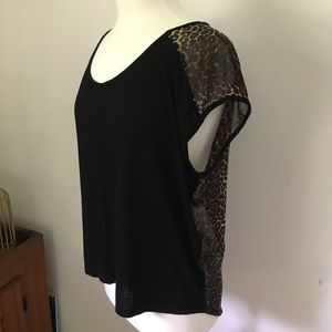Leopard print t-shirt